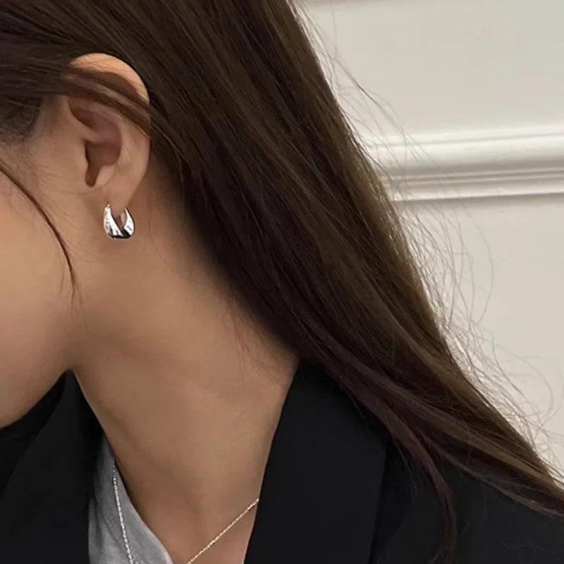 Elegant 925 Silver Hoop Earrings™